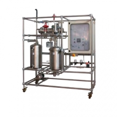 Temperature and Flow Rate Control (including PID Controller with Software) with Computer and Backup UPS Educational Equipment Process Control Trainer