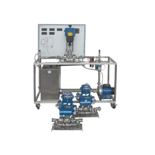 Flow-Rate Control and Study of Valves (including PID Controller with Software) with Computer and Backup UPS Didactic Equipment Process Control Trainer