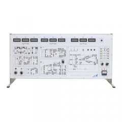 Suporte para Trabalho de Laboratório em Engenharia Elétrica (Corrente Contínua e Alternada) Equipamento Educacional Elétrico Automático Treinador