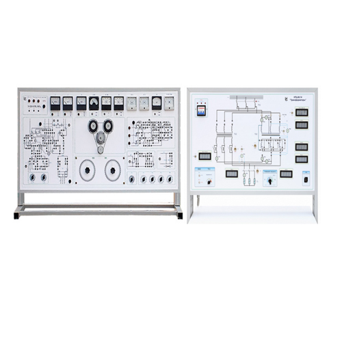 Soporte para trabajos de laboratorio en el curso "Máquinas eléctricas" Equipo de formación profesional Equipo de laboratorio eléctrico