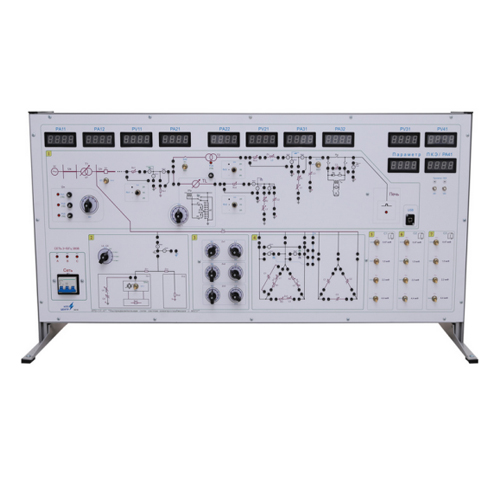 Stand For Laboratory Work On The Course "Distribution Networks Of Power Supply Systems With MPMS (Microprocessor-Based Measurement System)" Teaching Equipment Electrical Workbench