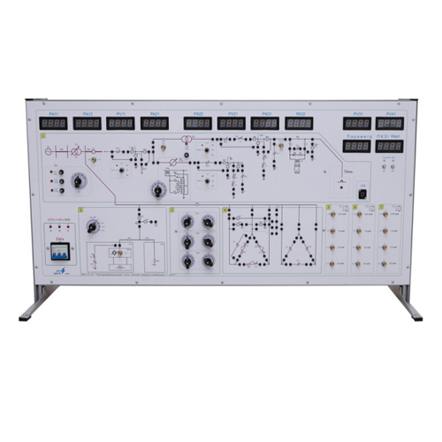 Stand para Trabalho Laboratorial na Unidade Curricular &quot;Redes de Distribuição de Sistemas de Alimentação com MPMS (Microprocessor-Based Measurement System)&quot; Equipamentos Didáticos Bancada Eléctrica