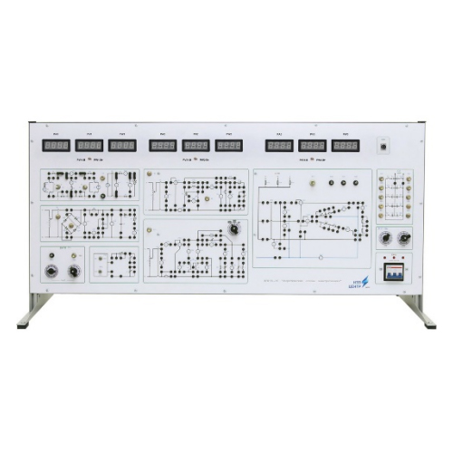 Soporte para realizar trabajos de laboratorio en equipos de enseñanza de ingeniería eléctrica Entrenador automático