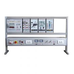 Bancada de Treinamento de Controles Industriais Equipamentos Educacionais Bancada Elétrica