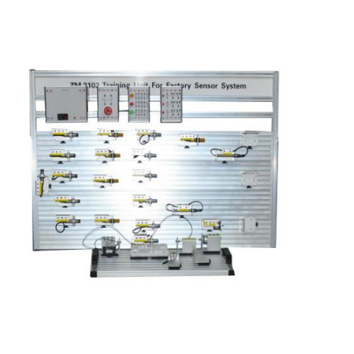 Training Kit To Study Industrial Detection Sensors And Different Sensors Technologies Educational Equipment Sensor Training workbench