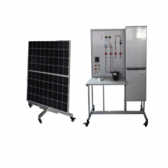 Kit de refrigerador solar com painel equipamento de ensino equipamento de treinamento renovável