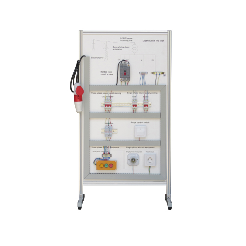 Distribution Trainer Educational Equipment Electrical Lab Equipment