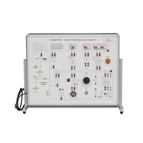 Electrical Safety Demonstration Didactic Equipment Electrical Training Panel