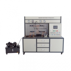 Système de formation à l'analyse des défauts hydrauliques Équipement d'enseignement Équipement de formation en mécatronique