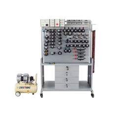 Entraîneur électropneumatique double face, établi pneumatique, équipement de formation (double face), équipement didactique, entraîneur pneumatique