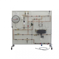 Instalación de Agua Potable Unidad de Demostración Equipo Didáctico Equipo de Laboratorio de Hidrodinámica