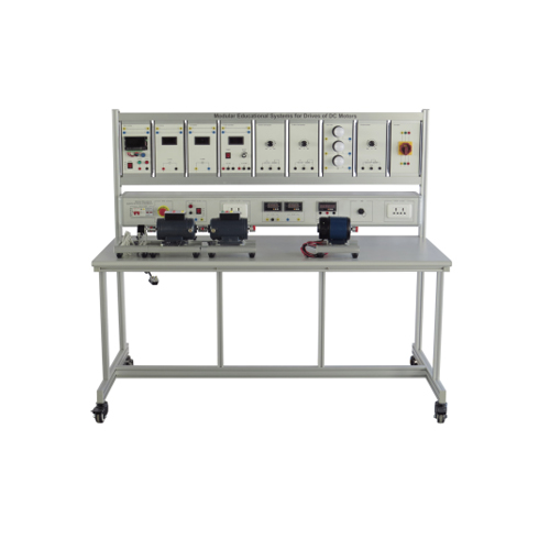 Systèmes éducatifs modulaires pour les entraînements de moteurs à courant continu, équipement pédagogique, établi électrique