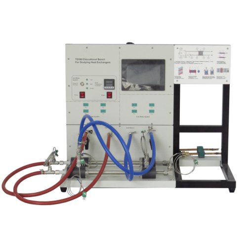 Educational Bench for Studying Heat Exchangers Teaching Equipment Thermal Laboratory Equipment