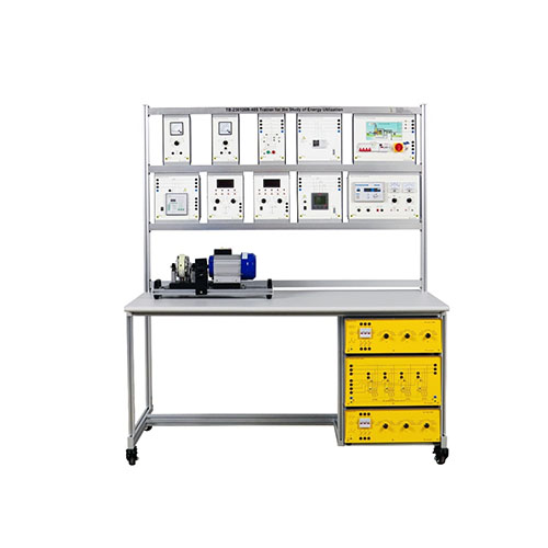 Instrutor para o Estudo da Utilização de Energia Banco de Treinamento Escolar Equipamento de Laboratório Escolar Instrutor Educacional de Energia Renovável Sistema de Ensino de Energia Solar