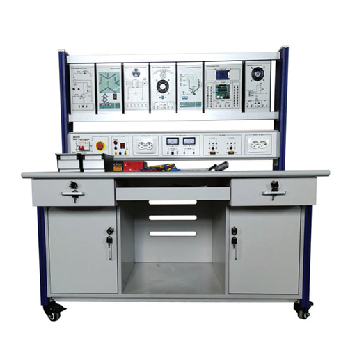 Banco de entrenamiento escolar para microcontroladores, equipo de laboratorio escolar, equipo de capacitación eléctrica educativa.