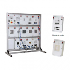 Fire Alarm Didactic Bench Vocational Trainer Workbench Educational Laboratory Bench Building Training Equipment