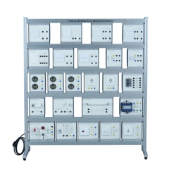 Testing Modules for Lighting Installation Didactic Equipment Electrical Training Equipment