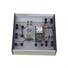 Contator tetrapolar, equipamento educacional escolar, equipamento para educação profissional, equipamento para treinamento em eletricidade.