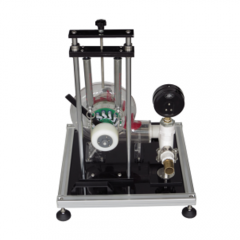 Principe de fonctionnement d'une turbine Francis ; banc d'essai de formation ; équipement de laboratoire scolaire ; matériel expérimental pédagogique en mécanique des fluides