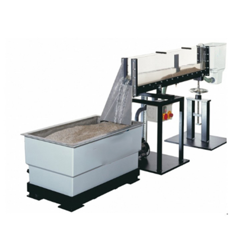 Banco de formación escolar para el transporte de sedimentos en canales abiertos Banco de trabajo para formadores vocacionales Equipo experimental de mecánica de fluidos