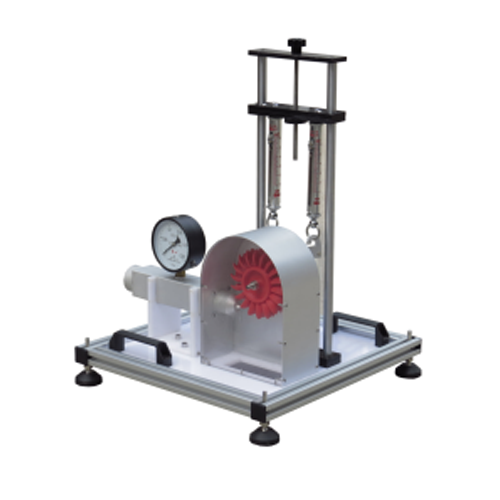 Principio de funcionamiento de una turbina Pelton Equipo didáctico Banco de trabajo educativo Laboratorio de mecánica de fluidos Equipo