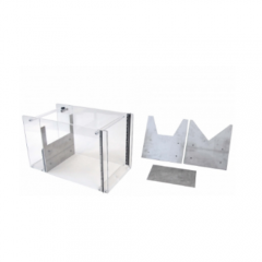 Ensemble de déversoirs à plaques (quatre types) - Banc pédagogique - Équipement scolaire - Formation - Matériel expérimental de mécanique des fluides