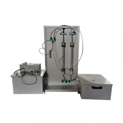 Equipamento de laboratório para troca iónica, formação vocacional educativa, bancada de trabalho para laboratório de mecânica dos fluidos.