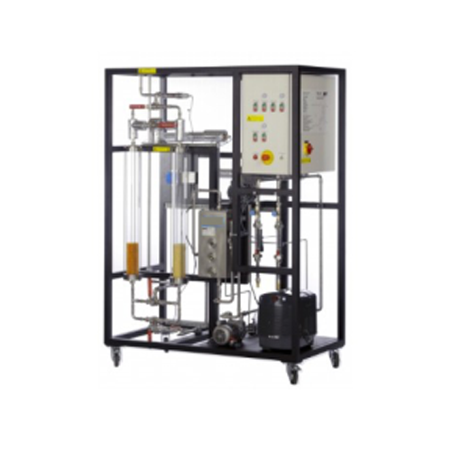 Equipamento de secagem de ar por adsorção, tecnologia educativa, bancada de ensino, equipamento de treino térmico.