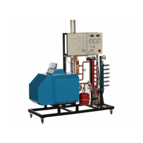 Boiler Educational Bench for Domestic Water Production School Educational Equipment Teaching Workbench Thermal Training Equipment