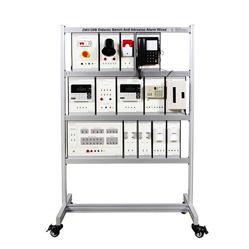 Didactic Bench Anti Intrusion Alarm Wired School Equipment Training Educational Workbench Building Training Equipment