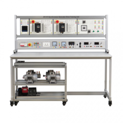 Synchronous Generator Drive Training Unit Didactic Equipment School Equipment Training Electrical Training Equipment