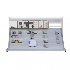 Banc d'entraînement pour simulateurs de capteurs d'usine, banc d'entraînement pour école de formation, équipement de laboratoire pour école de formation en mécatronique, équipement de formation pédagogique