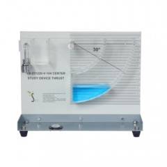 Dispositif d'étude central, banc d'enseignement à poussée, équipement de laboratoire de technologie éducative, équipement de mécanique des fluides