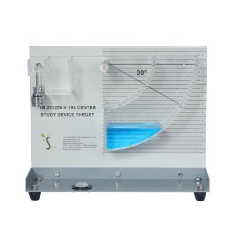 Dispositif d'étude central, banc d'enseignement à poussée, équipement de laboratoire de technologie éducative, équipement de mécanique des fluides