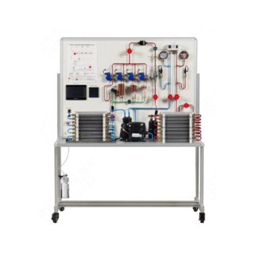 Banc d'entraînement au cycle de réfrigération par compression, banc d'entraînement scolaire, banc de laboratoire pédagogique, équipement de formation aux compétences, formateur de réfrigérateur