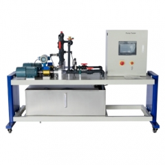 Equipamento para teste de bombas, equipamento educativo escolar, instrutor vocacional, bancada de trabalho, laboratório de mecânica dos fluidos.