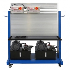 Full-Fledged Basic Hydraulic Trainer Set With Complete Accessories Didactic Equipment Teaching Workbench Hydraulic Trainer