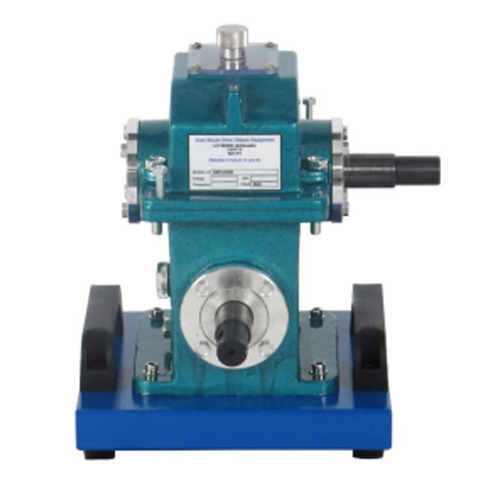 Worm and wheel gearbox Didactic Equipment School Equipment Training Mechanical Training Equipment