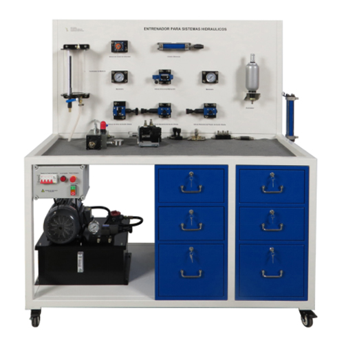 Trainer for Hydraulic Systems Vocational Trainer Workbench Educational Laboratory Bench Basic Hydraulic Trainer