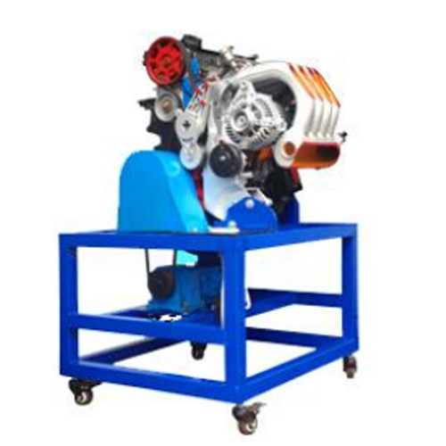 Modelo de corte de motor a gasolina com motores elétricos Movimento Equipamento educacional Equipamento de treinamento automotivo