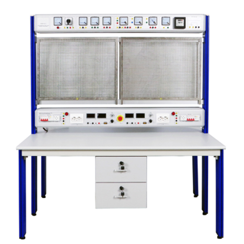 Système de simulation pour la formation aux compétences en maintenance électrique - Équipement d'atelier pédagogique - Technologie éducative - Équipement de formation électrique