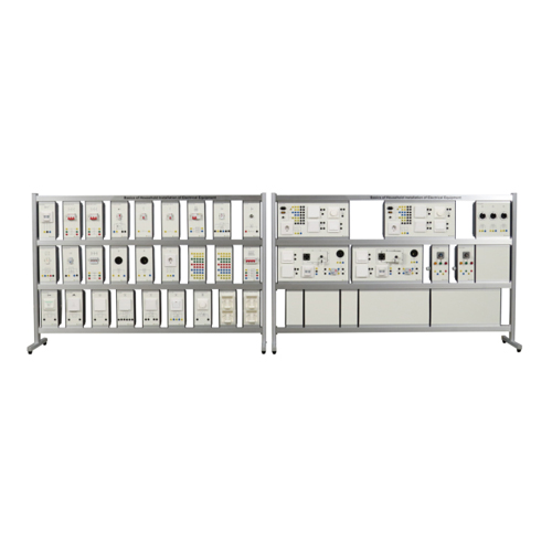Basics of Household Installation of Electrical Equipment School Training Bench Vocational Trainer Workbench Electrical Training Equipment