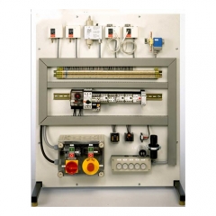 Kit de entrenamiento de secuencia eléctrica de refrigeración, equipo de tecnología educativa, equipo de laboratorio escolar, entrenador de aire acondicionado educativo