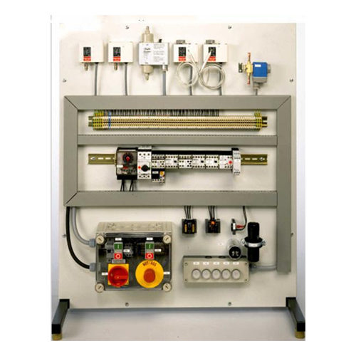 Kit de entrenamiento de secuencia eléctrica de refrigeración, equipo de tecnología educativa, equipo de laboratorio escolar, entrenador de aire acondicionado educativo