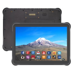 10inch Android 10 OS google player rugged tablet pc 6GB 128GB with RJ45 Port NFC reader 2D barcode scanner handheld computer
