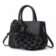 1860 Hot Selling High Quality Lady Shoulder Bag With Big Flower