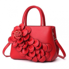 1860 Hot Selling High Quality Lady Shoulder Bag With Big Flower