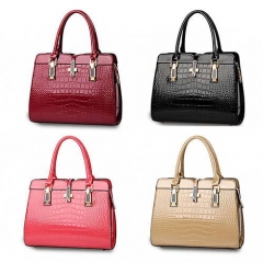 1885 Classical Style Patent Leather Lady Shoulder Bag On Sale