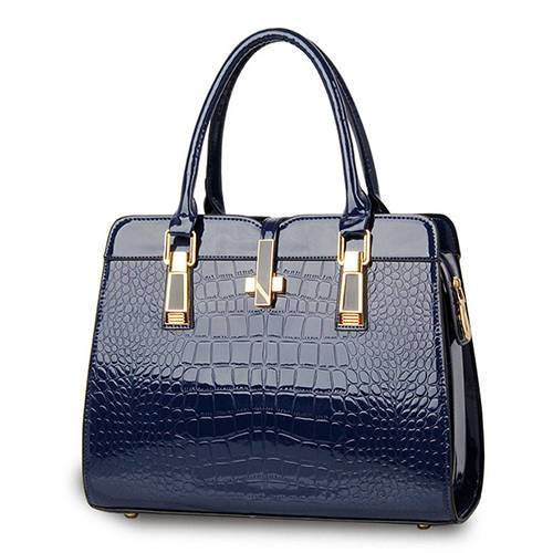 1885 Classical Style Patent Leather Lady Shoulder Bag On Sale