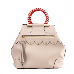 PU2296 2019 New European and American fashion bucket bag handbag single shoulder female bag